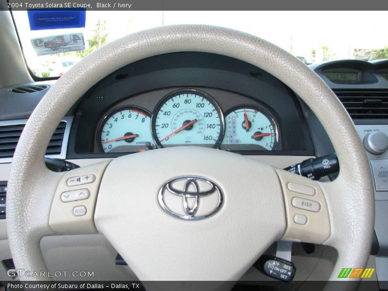 Black / Ivory 2004 Toyota Solara SE Coupe