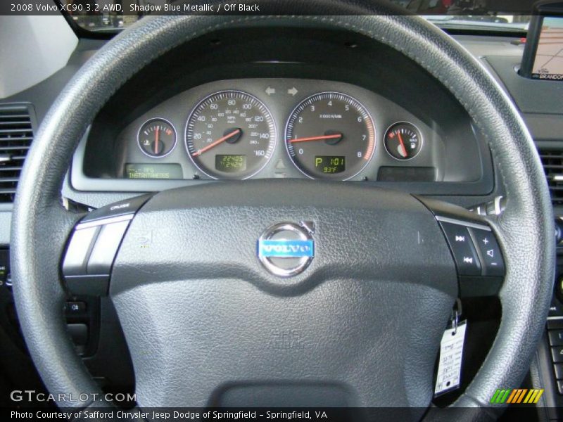 Shadow Blue Metallic / Off Black 2008 Volvo XC90 3.2 AWD