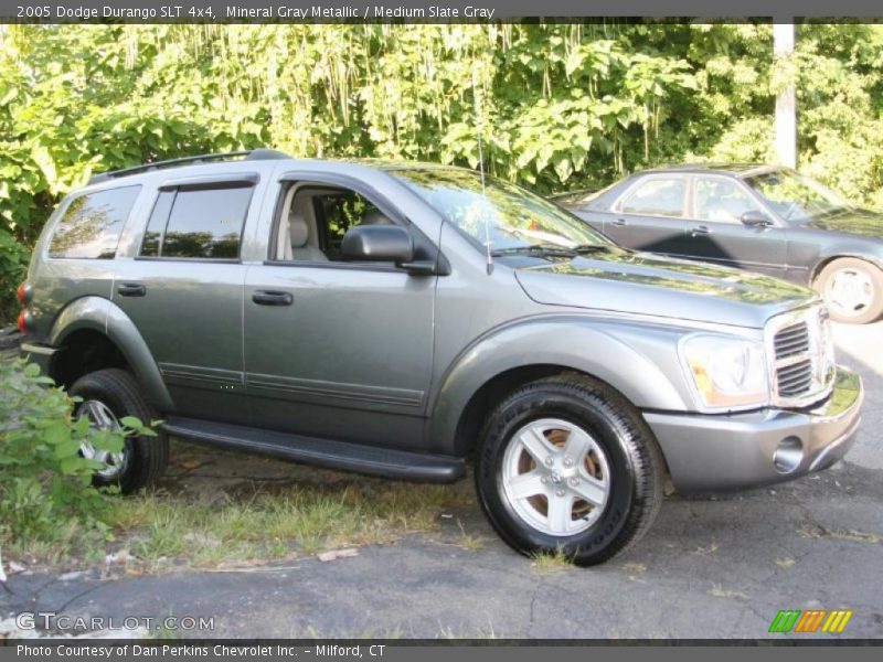 Mineral Gray Metallic / Medium Slate Gray 2005 Dodge Durango SLT 4x4