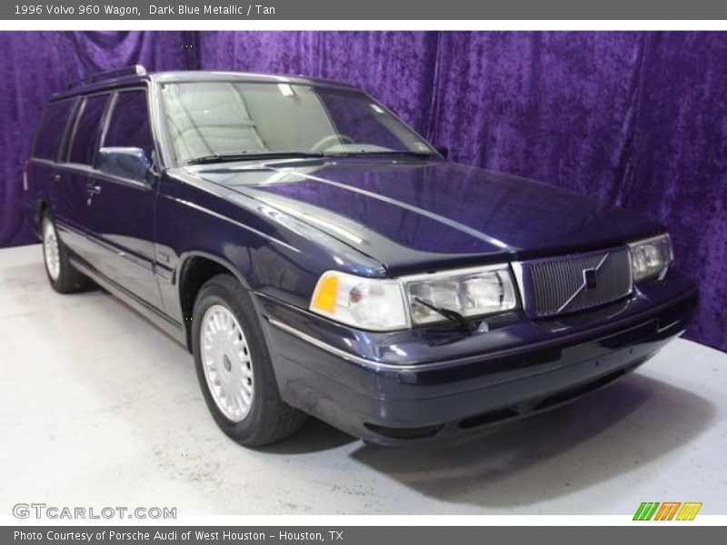 Dark Blue Metallic / Tan 1996 Volvo 960 Wagon