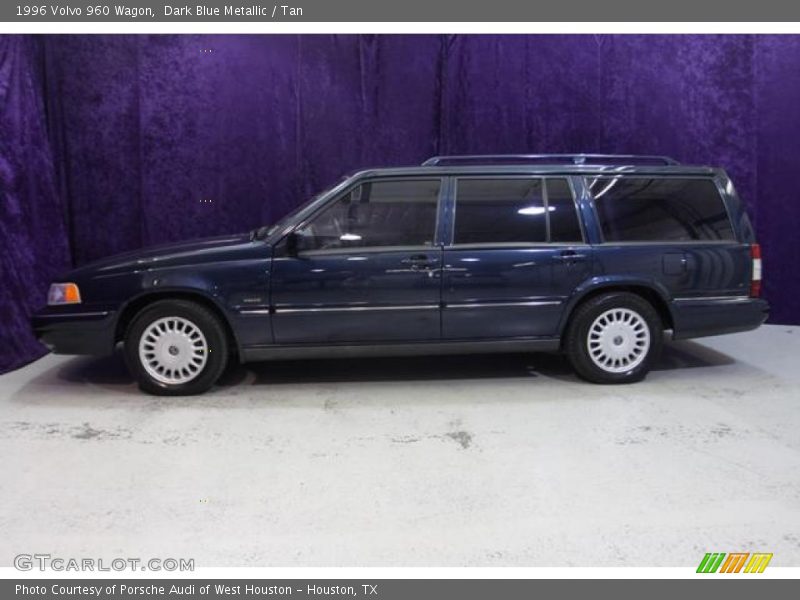 Dark Blue Metallic / Tan 1996 Volvo 960 Wagon