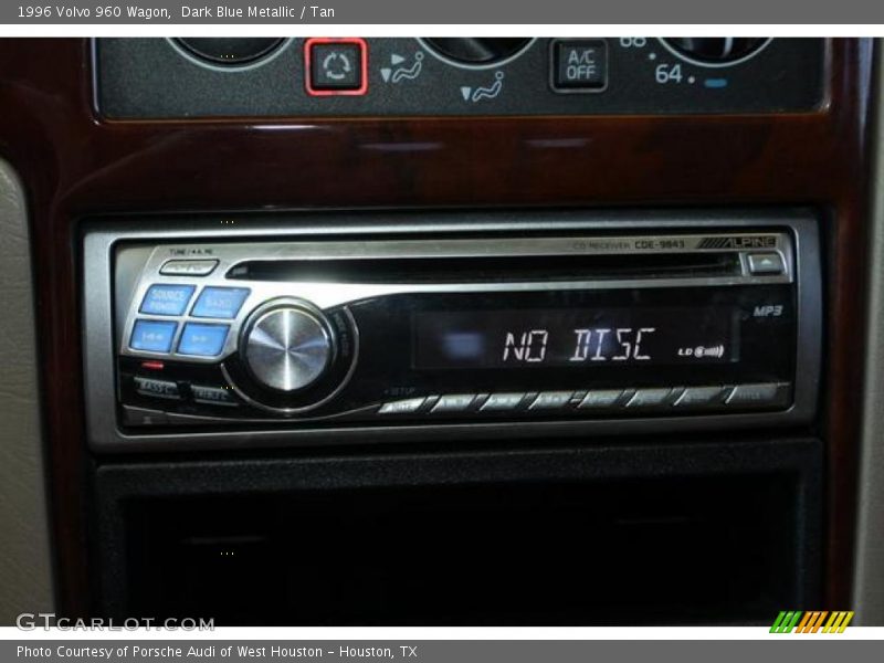 Dark Blue Metallic / Tan 1996 Volvo 960 Wagon
