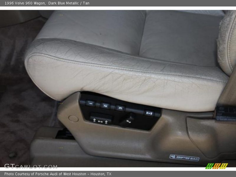 Dark Blue Metallic / Tan 1996 Volvo 960 Wagon