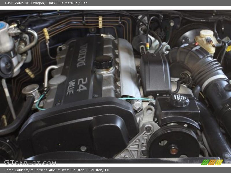 Dark Blue Metallic / Tan 1996 Volvo 960 Wagon