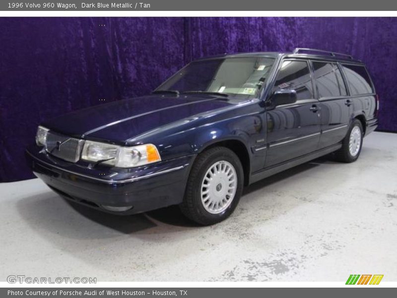 Dark Blue Metallic / Tan 1996 Volvo 960 Wagon