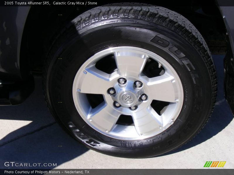 Galactic Gray Mica / Stone 2005 Toyota 4Runner SR5