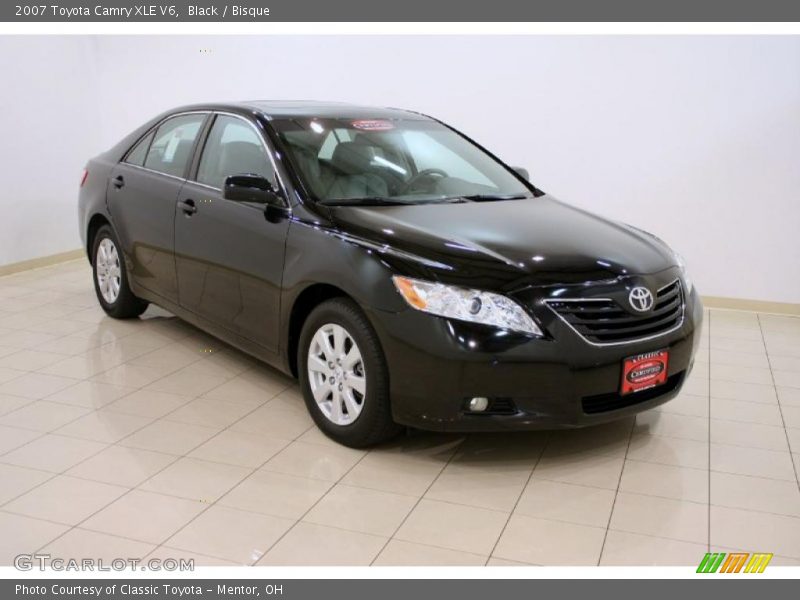 Black / Bisque 2007 Toyota Camry XLE V6