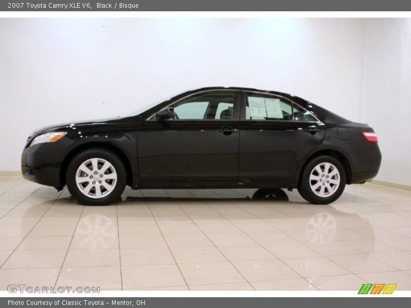 Black / Bisque 2007 Toyota Camry XLE V6