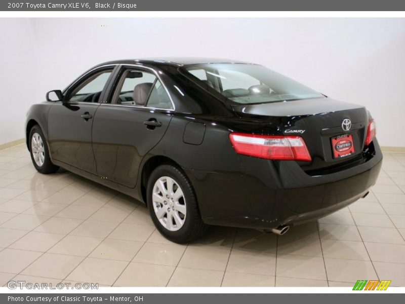 Black / Bisque 2007 Toyota Camry XLE V6