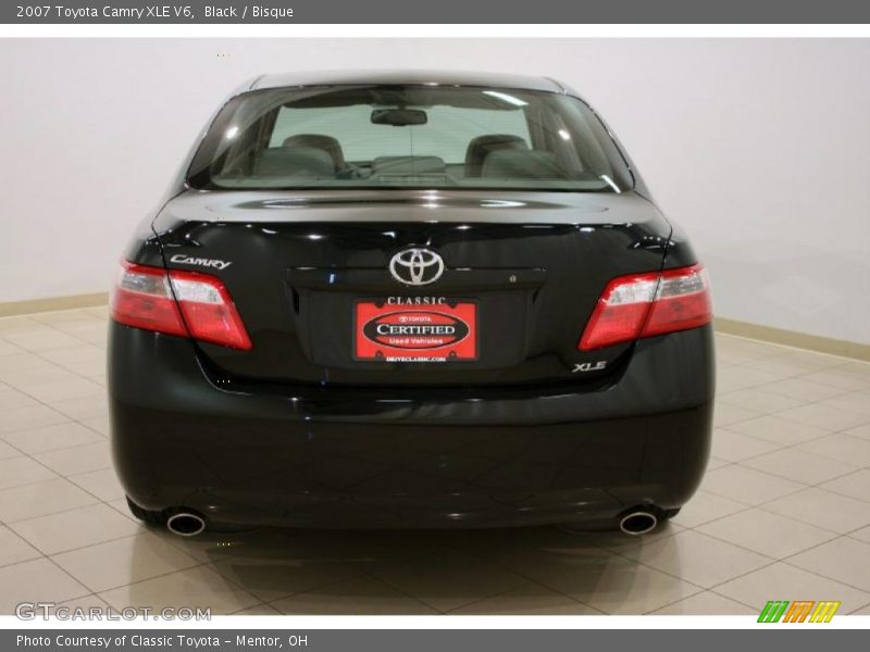 Black / Bisque 2007 Toyota Camry XLE V6