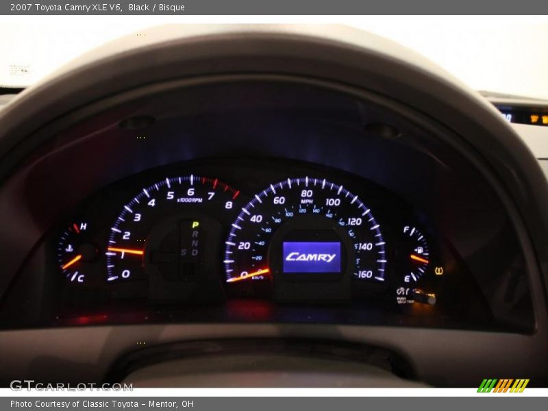 Black / Bisque 2007 Toyota Camry XLE V6