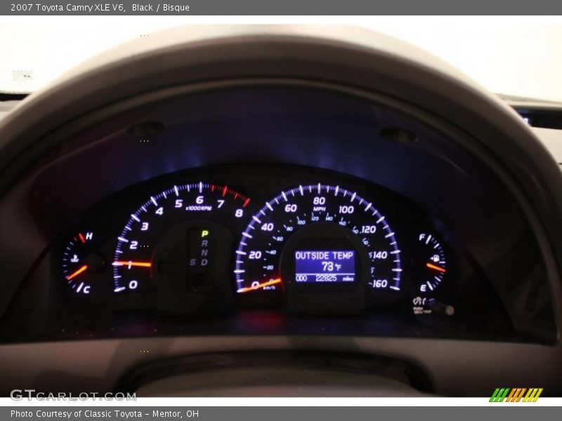 Black / Bisque 2007 Toyota Camry XLE V6
