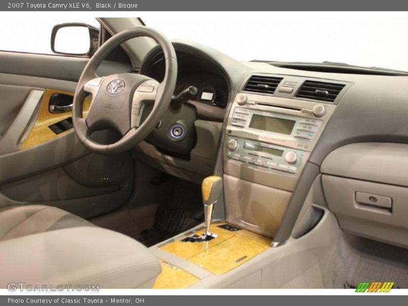 Black / Bisque 2007 Toyota Camry XLE V6
