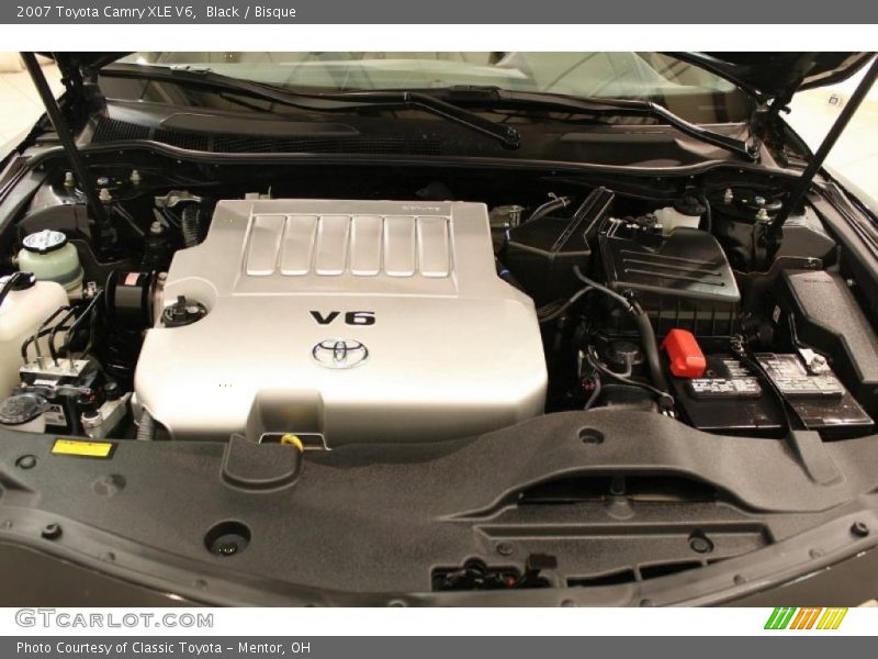 Black / Bisque 2007 Toyota Camry XLE V6