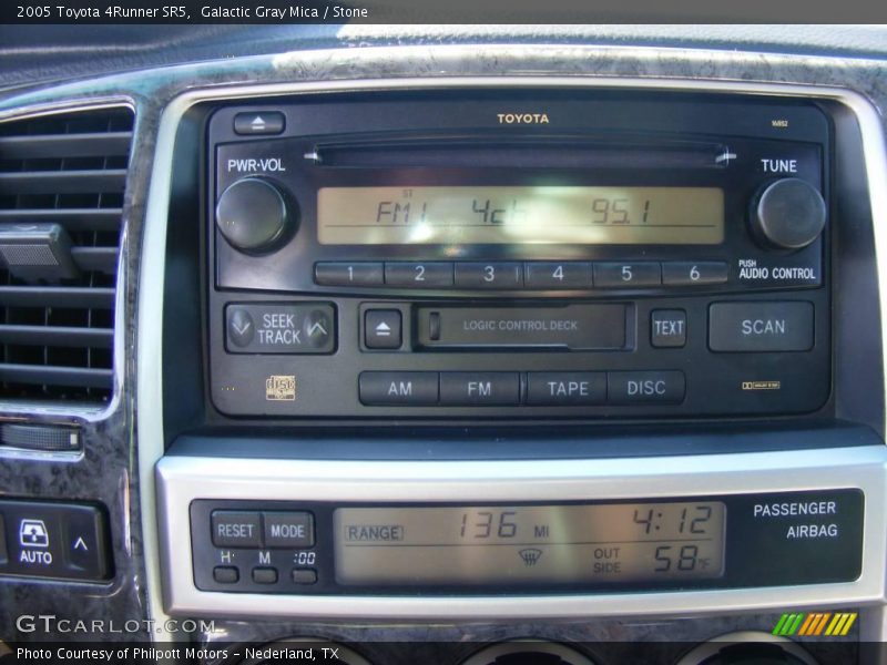 Galactic Gray Mica / Stone 2005 Toyota 4Runner SR5