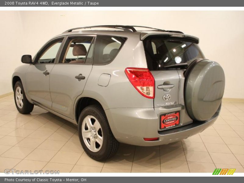 Everglade Metallic / Taupe 2008 Toyota RAV4 4WD