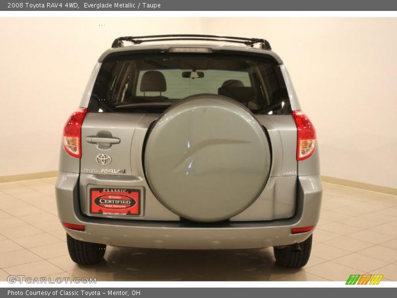 Everglade Metallic / Taupe 2008 Toyota RAV4 4WD