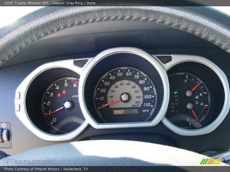 Galactic Gray Mica / Stone 2005 Toyota 4Runner SR5