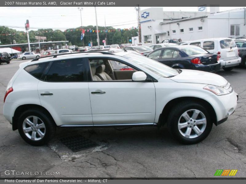 Glacier Pearl White / Cafe Latte 2007 Nissan Murano SL AWD