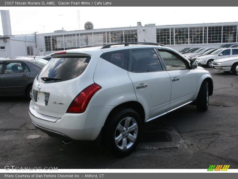 Glacier Pearl White / Cafe Latte 2007 Nissan Murano SL AWD