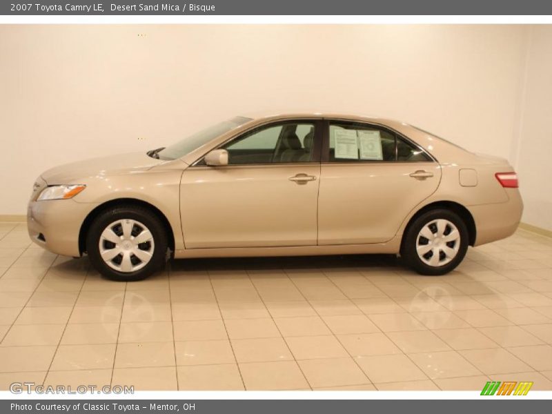 Desert Sand Mica / Bisque 2007 Toyota Camry LE