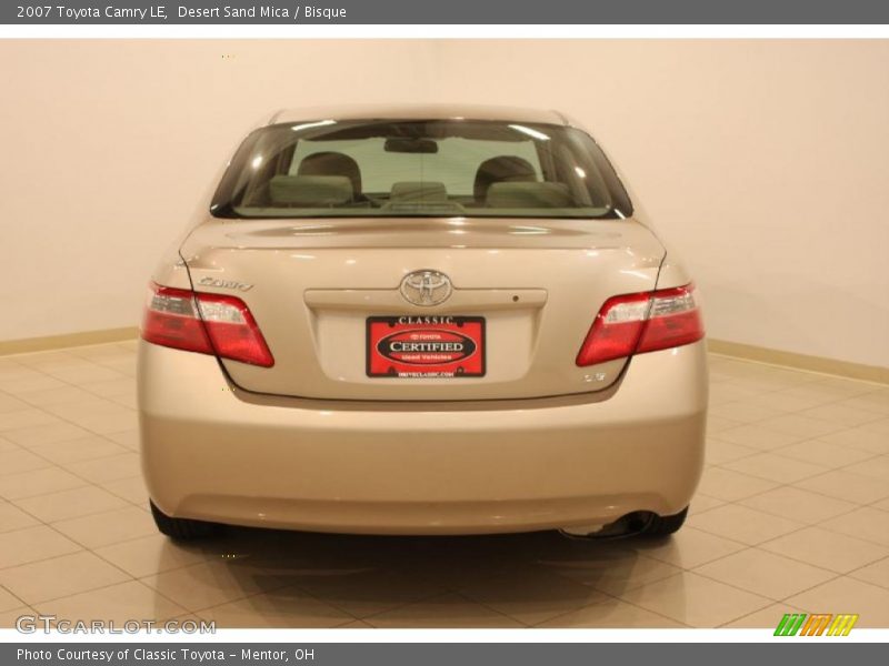 Desert Sand Mica / Bisque 2007 Toyota Camry LE