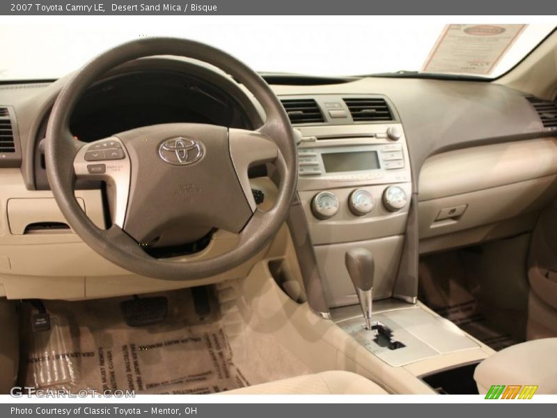 Desert Sand Mica / Bisque 2007 Toyota Camry LE