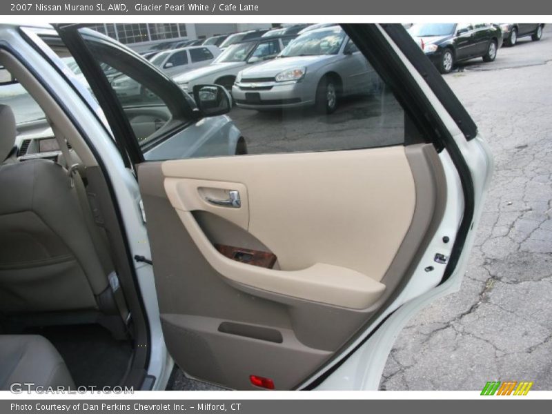 Glacier Pearl White / Cafe Latte 2007 Nissan Murano SL AWD