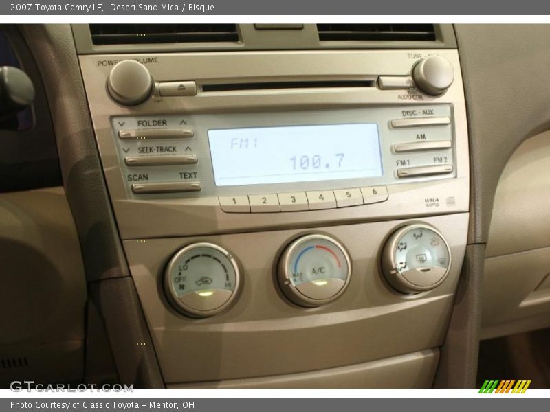 Desert Sand Mica / Bisque 2007 Toyota Camry LE