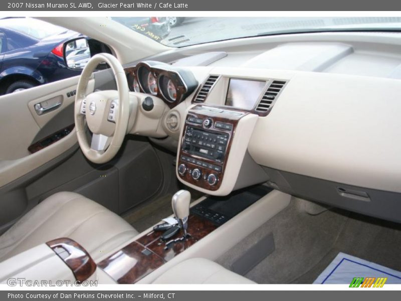 Glacier Pearl White / Cafe Latte 2007 Nissan Murano SL AWD