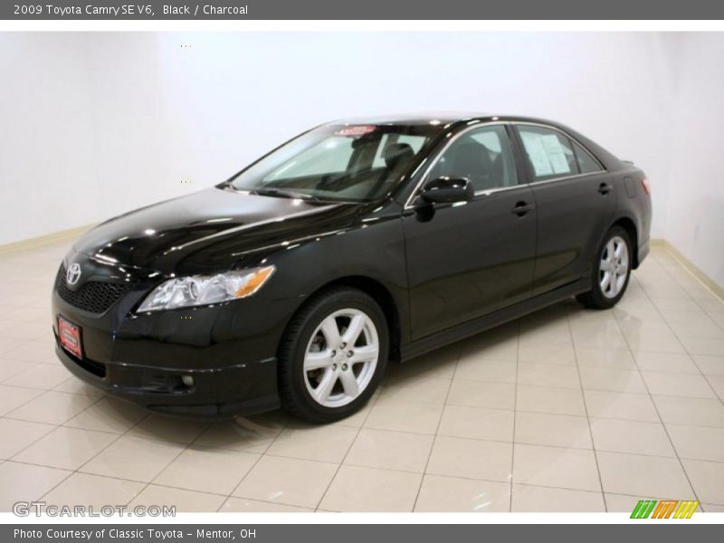Black / Charcoal 2009 Toyota Camry SE V6