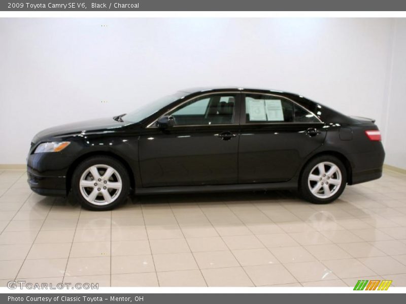 Black / Charcoal 2009 Toyota Camry SE V6