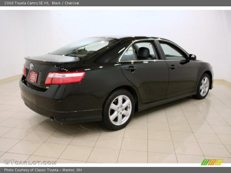 Black / Charcoal 2009 Toyota Camry SE V6