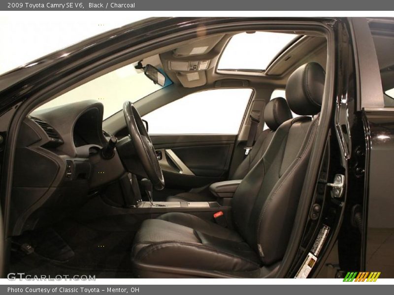 Black / Charcoal 2009 Toyota Camry SE V6