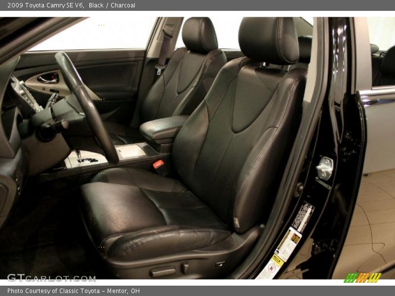 Black / Charcoal 2009 Toyota Camry SE V6