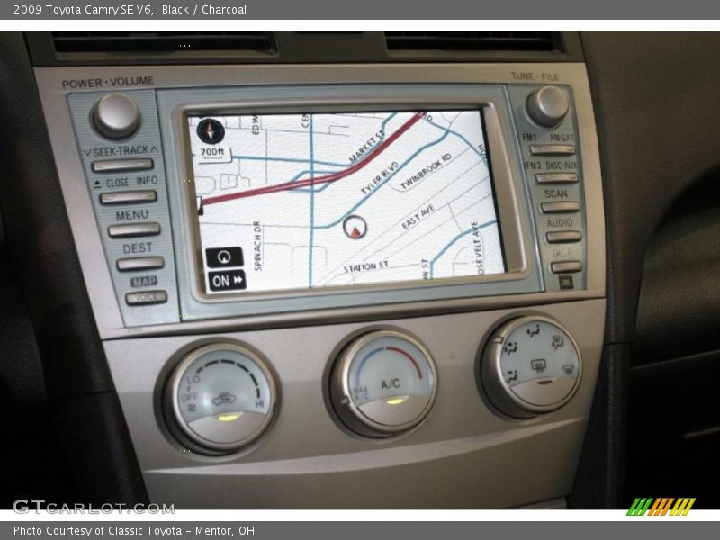 Black / Charcoal 2009 Toyota Camry SE V6