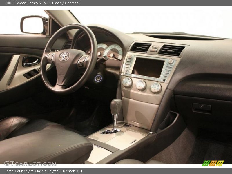 Black / Charcoal 2009 Toyota Camry SE V6