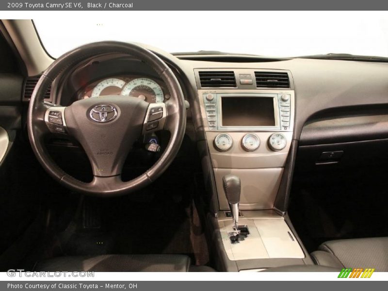 Black / Charcoal 2009 Toyota Camry SE V6