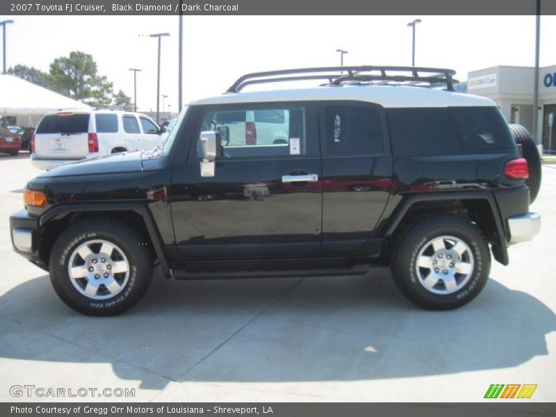 Black Diamond / Dark Charcoal 2007 Toyota FJ Cruiser