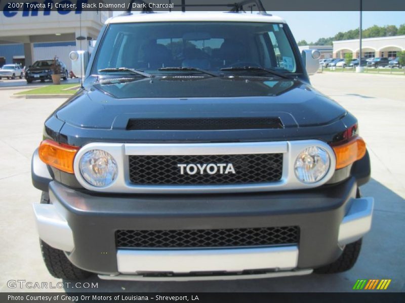 Black Diamond / Dark Charcoal 2007 Toyota FJ Cruiser