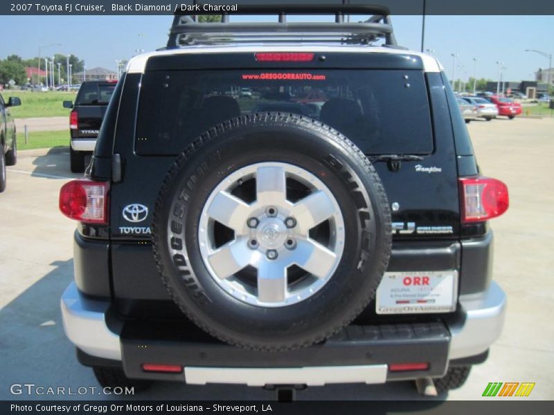 Black Diamond / Dark Charcoal 2007 Toyota FJ Cruiser