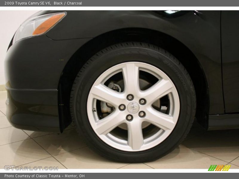 Black / Charcoal 2009 Toyota Camry SE V6