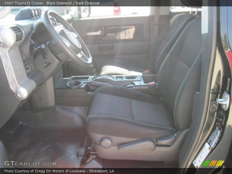 Black Diamond / Dark Charcoal 2007 Toyota FJ Cruiser