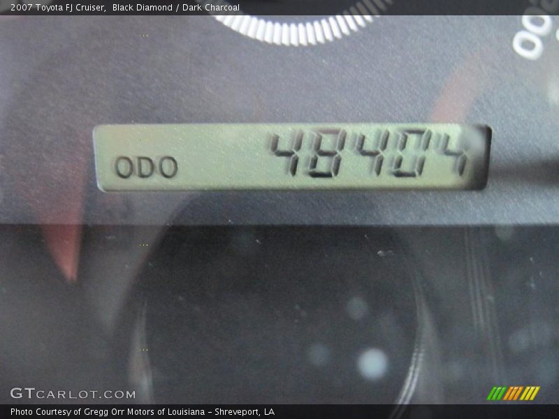 Black Diamond / Dark Charcoal 2007 Toyota FJ Cruiser