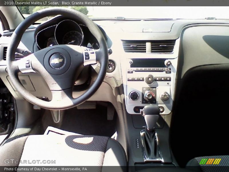 Black Granite Metallic / Ebony 2010 Chevrolet Malibu LT Sedan