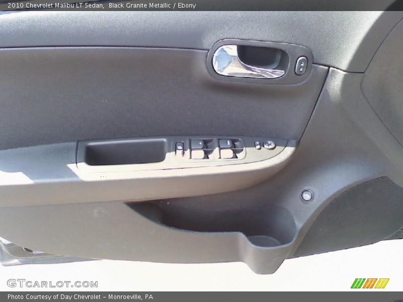 Black Granite Metallic / Ebony 2010 Chevrolet Malibu LT Sedan