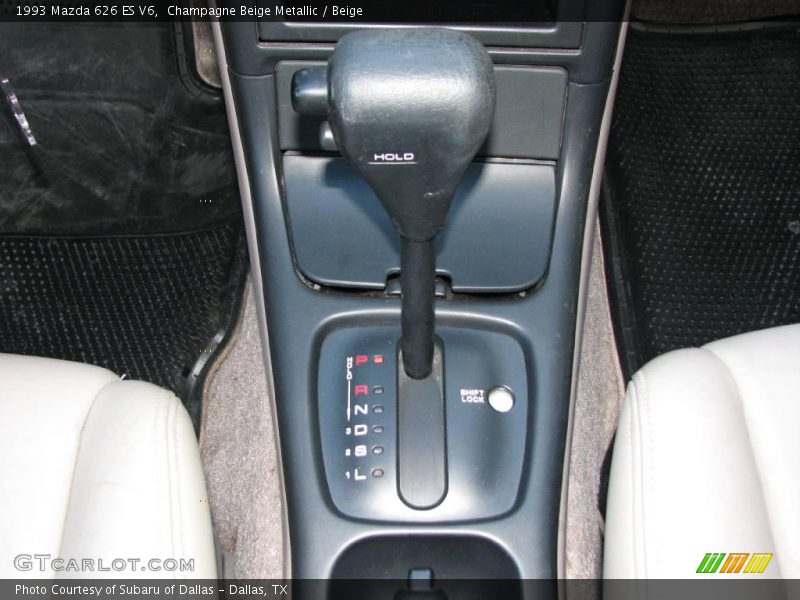 Champagne Beige Metallic / Beige 1993 Mazda 626 ES V6