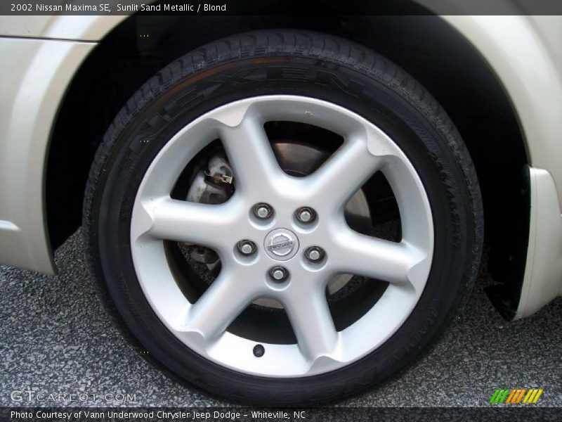 Sunlit Sand Metallic / Blond 2002 Nissan Maxima SE