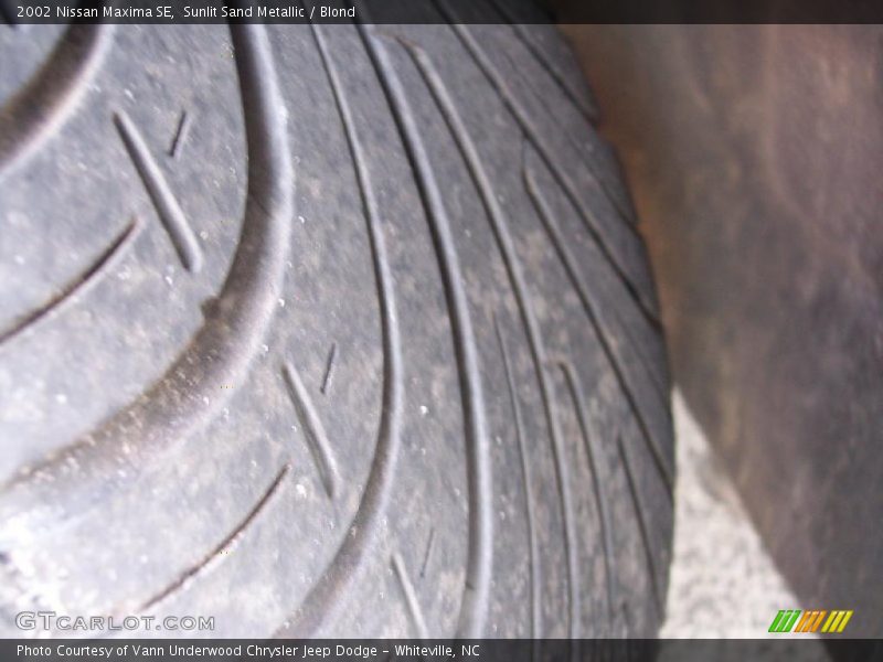 Sunlit Sand Metallic / Blond 2002 Nissan Maxima SE