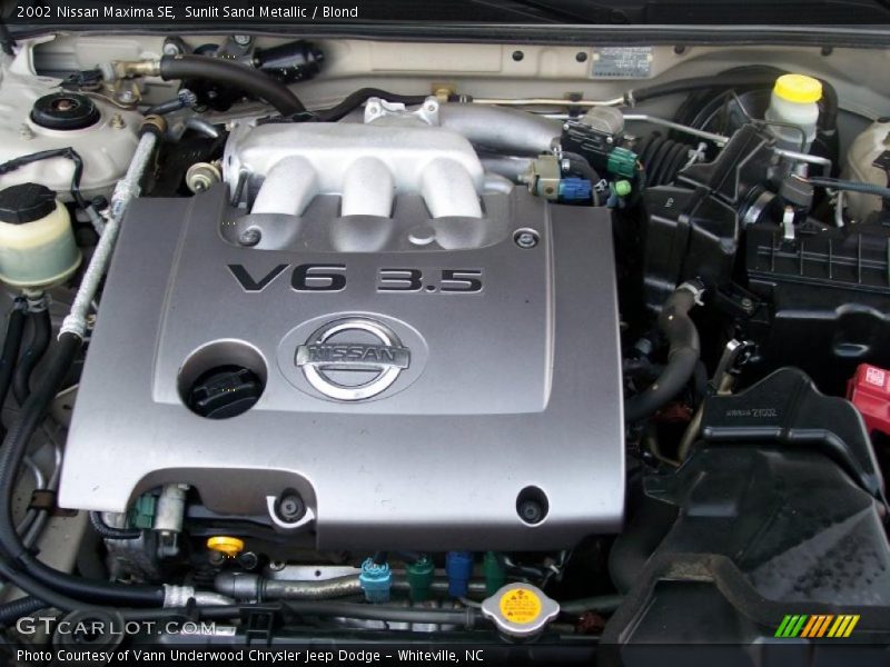 Sunlit Sand Metallic / Blond 2002 Nissan Maxima SE